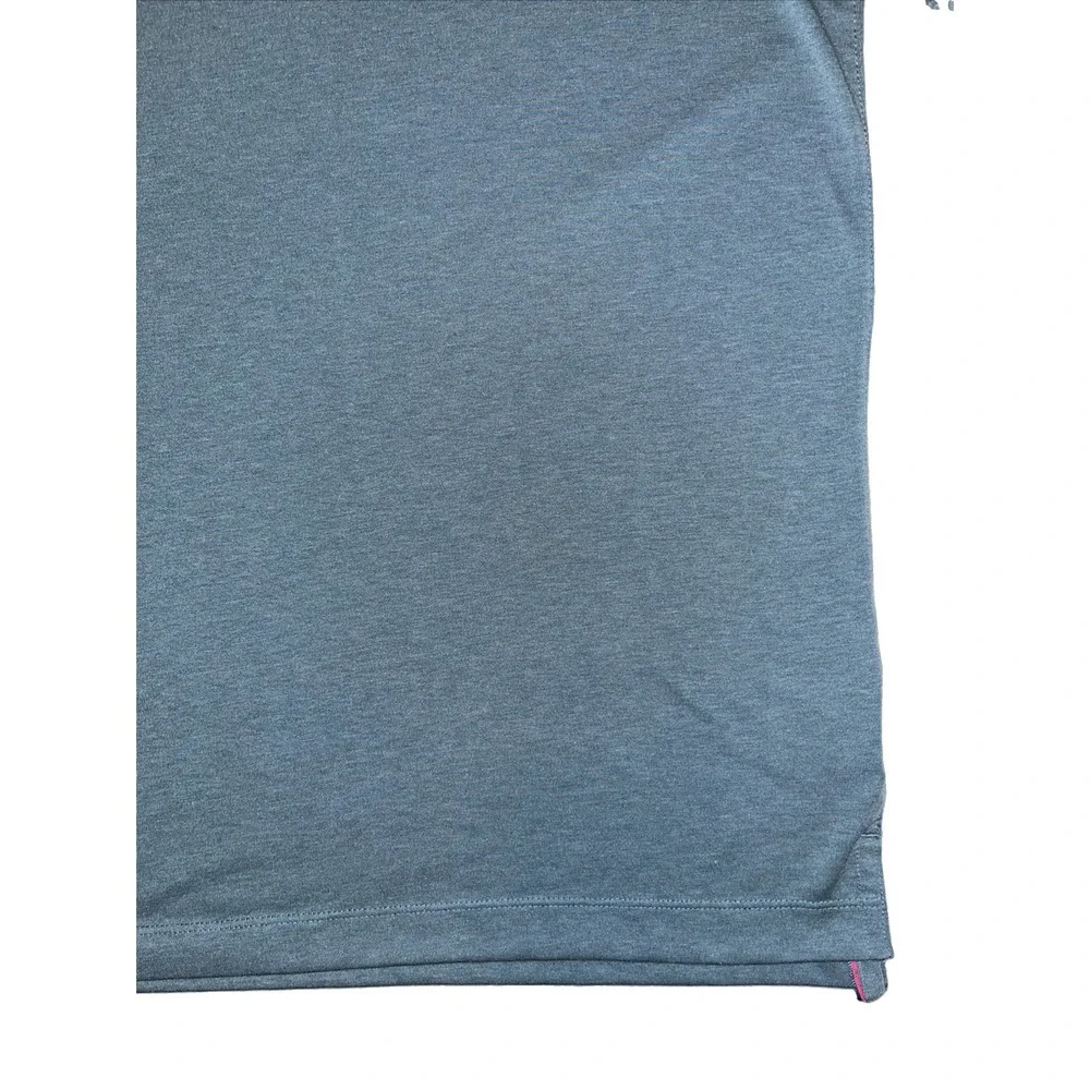 Nike Golf Polo Shirt Mens XL Gray Pink Tour Performance Dri-Fit Short Sleeve